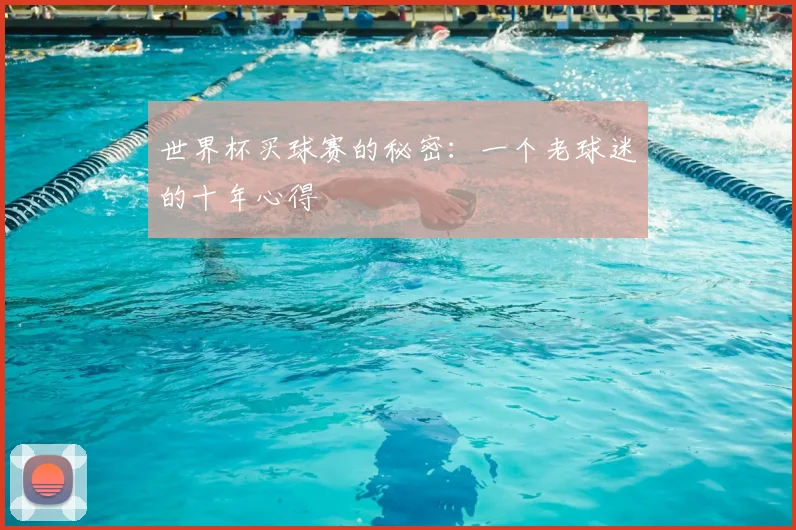世界杯买球赛的秘密：一个老球迷的十年心得